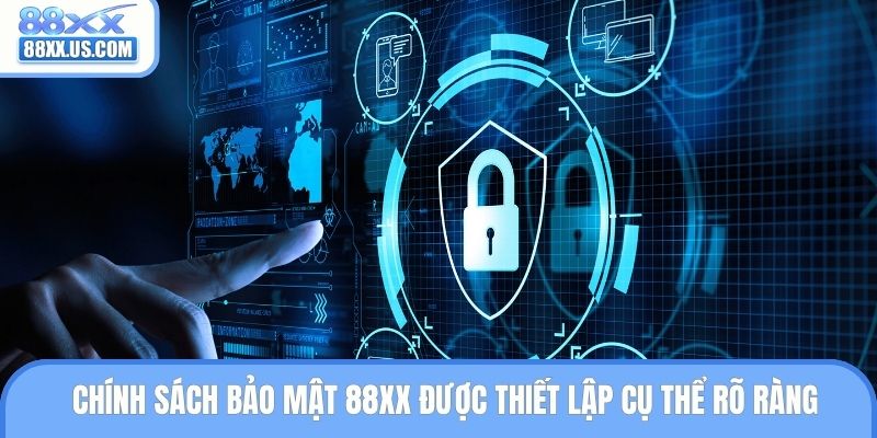 Chính sách bảo mật 88XX được thiết lập cụ thể rõ ràng